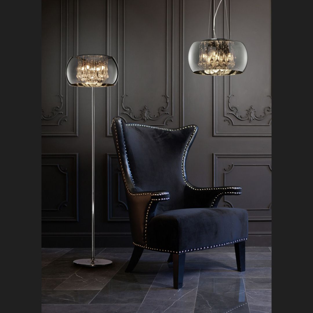 Vapore - Pendant - Chrome - Trio