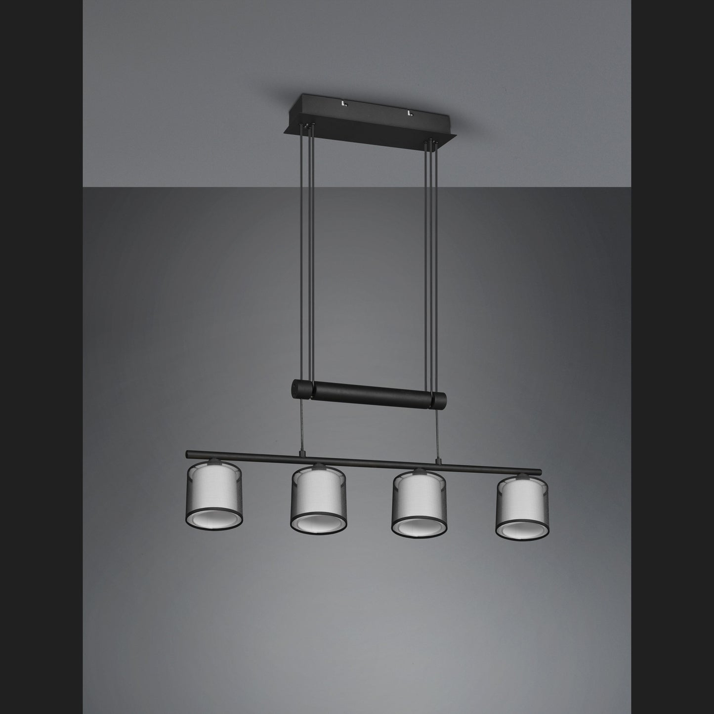Burton - Pendant - White - Trio