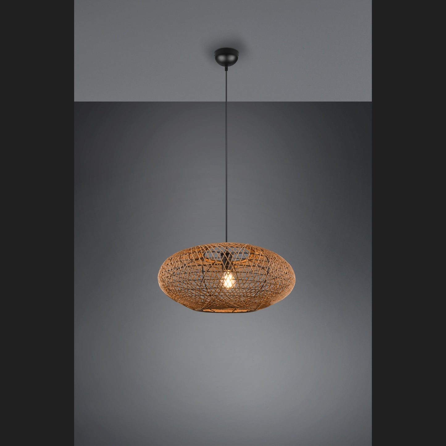 Hedda - Pendant - Natural Finish - Trio