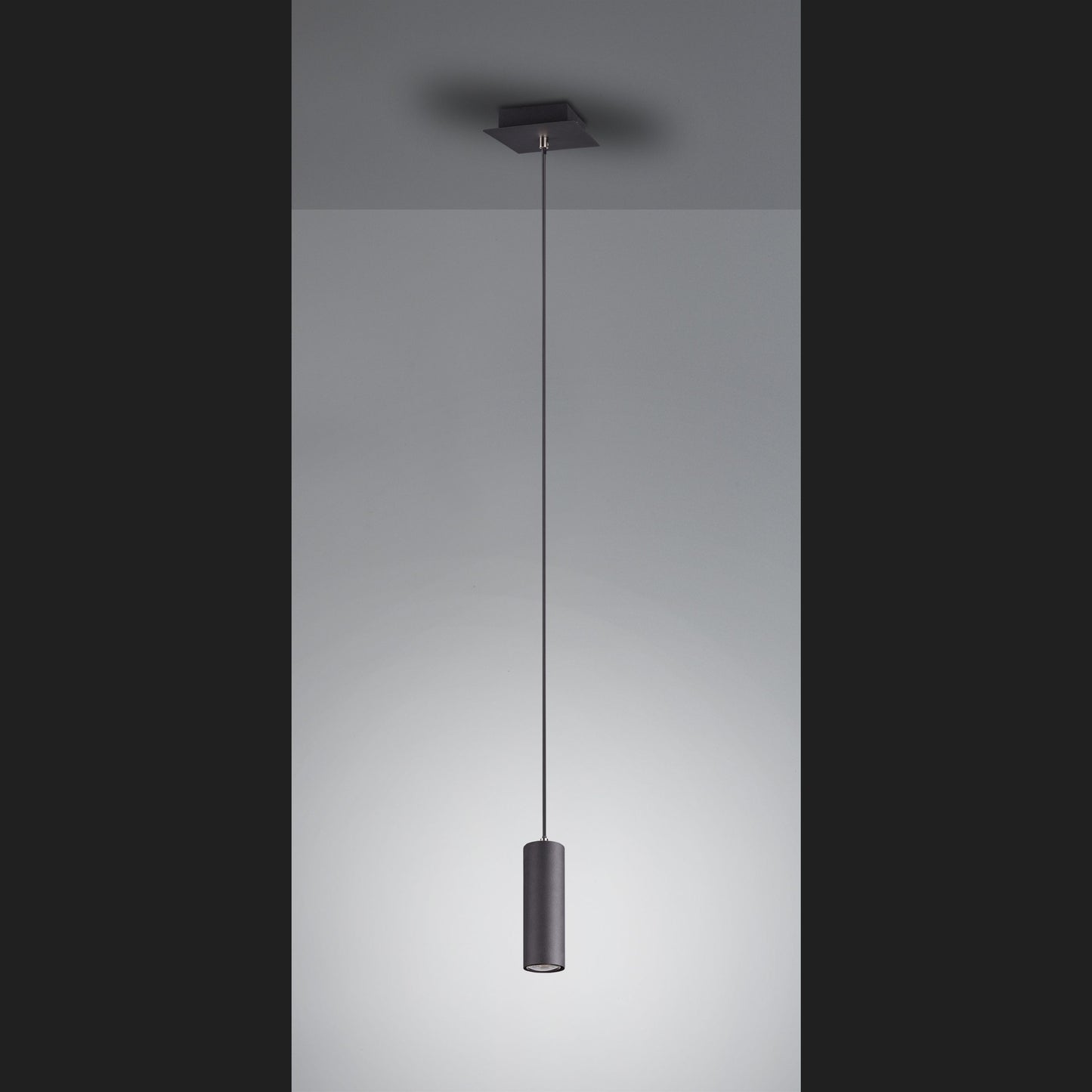 Marley - Pendant - Black Matt - Trio