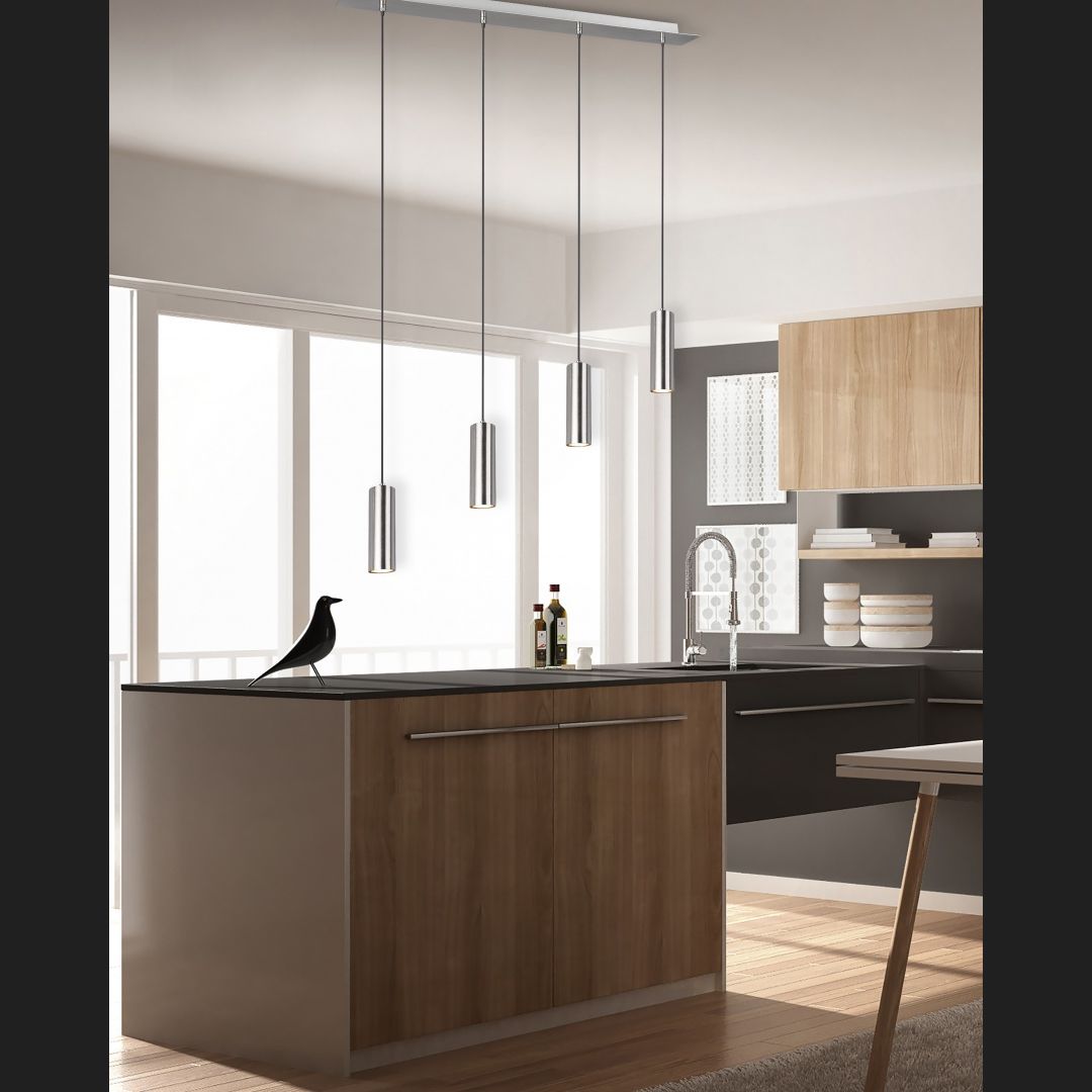 Marley - Pendant - Nickel Matt - Trio