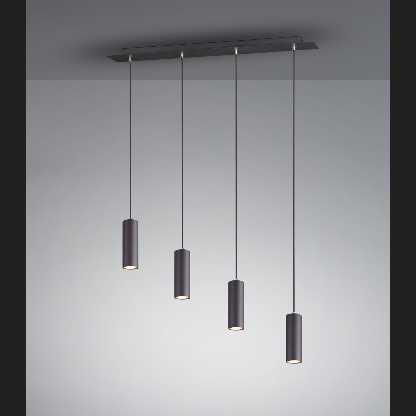 Marley - Pendant - Black Matt - Trio