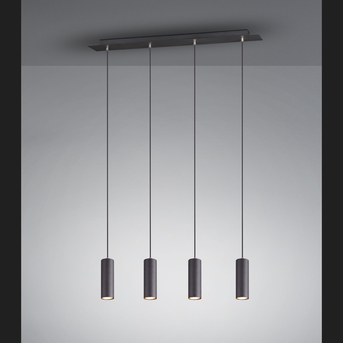 Marley - Pendant - Black Matt - Trio