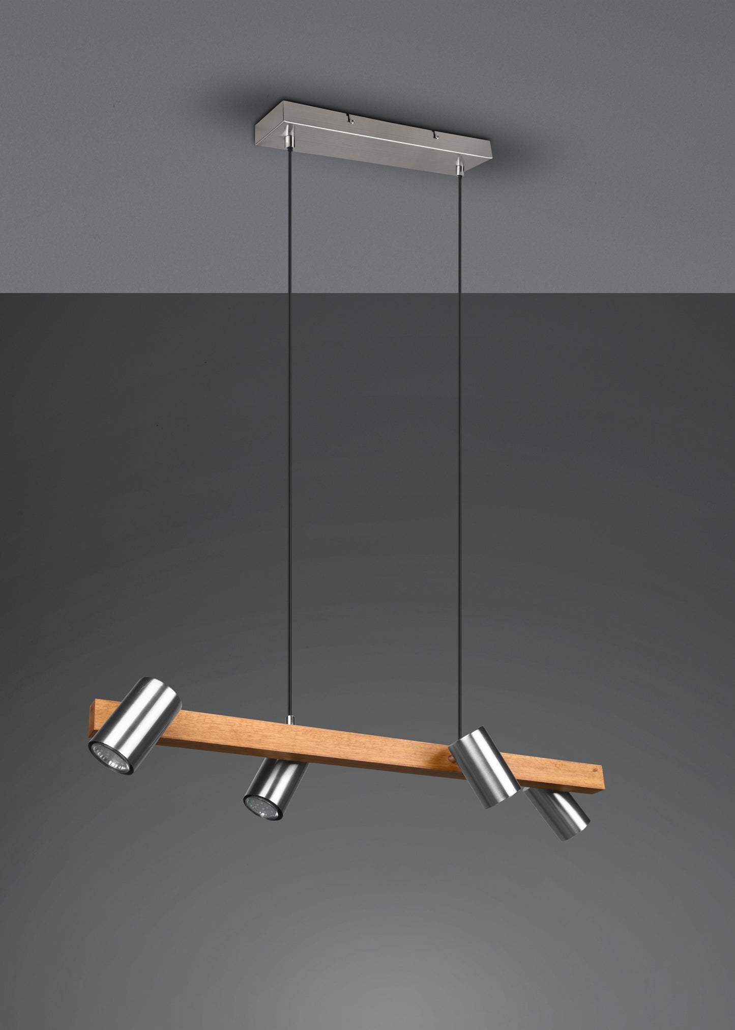 Marley - Pendant - Nickel Matt - Trio