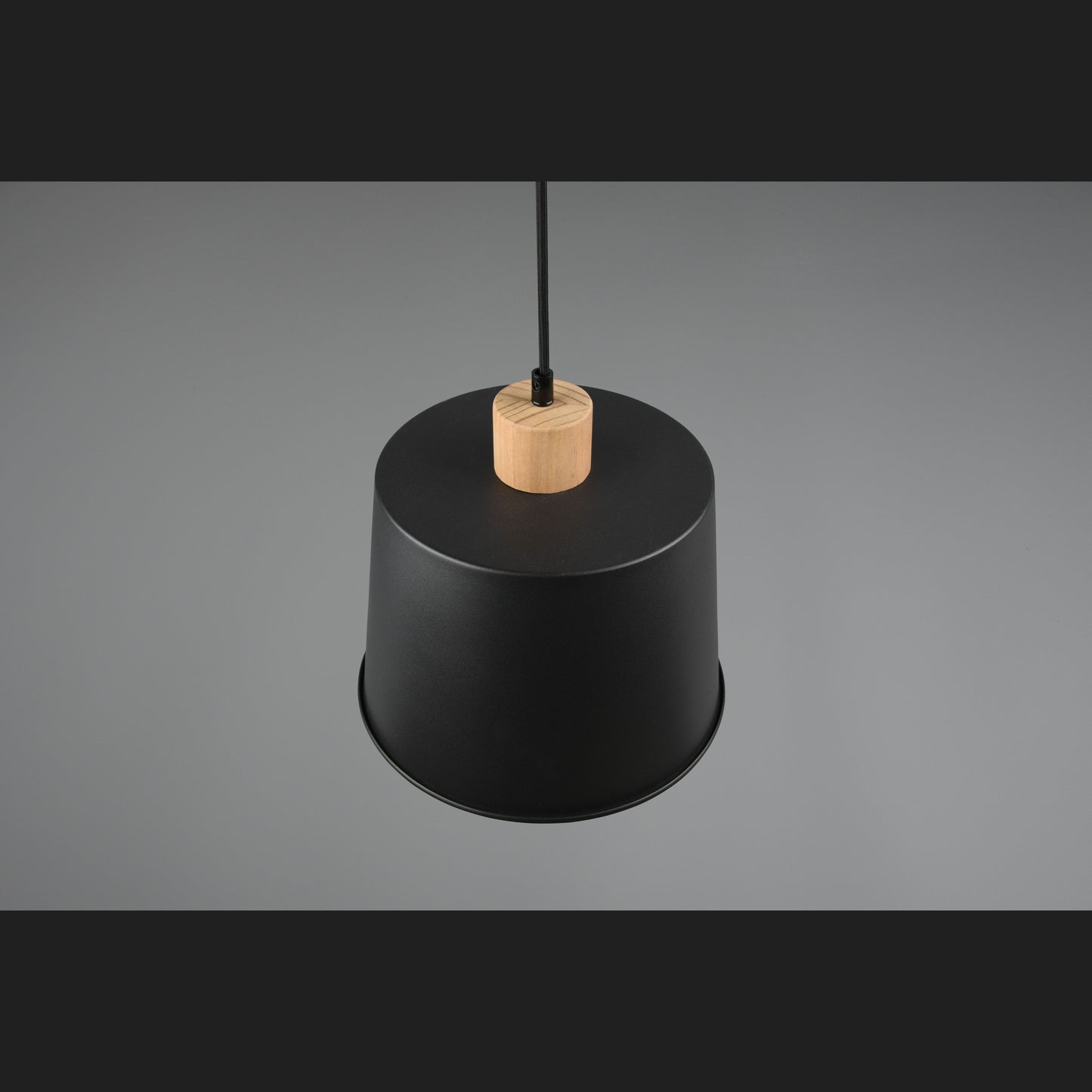 Harris - Pendant - Black Matt - Trio