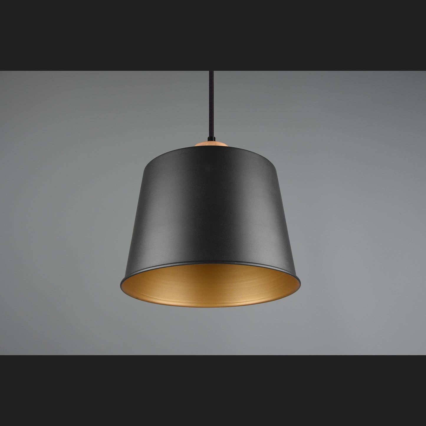 Harris - Pendant - Black Matt - Trio
