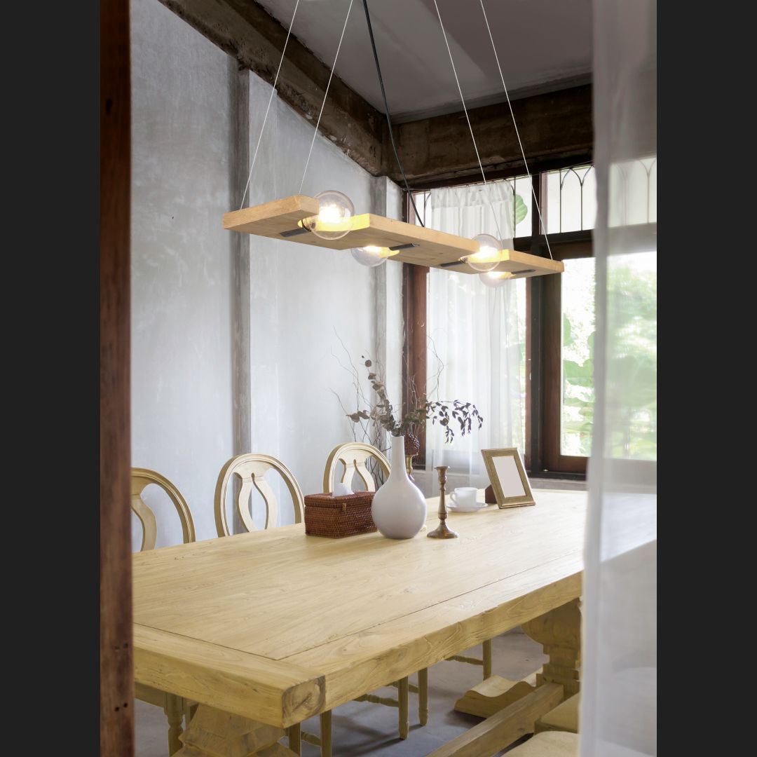Tailor - Pendant - Natural Finish - Trio