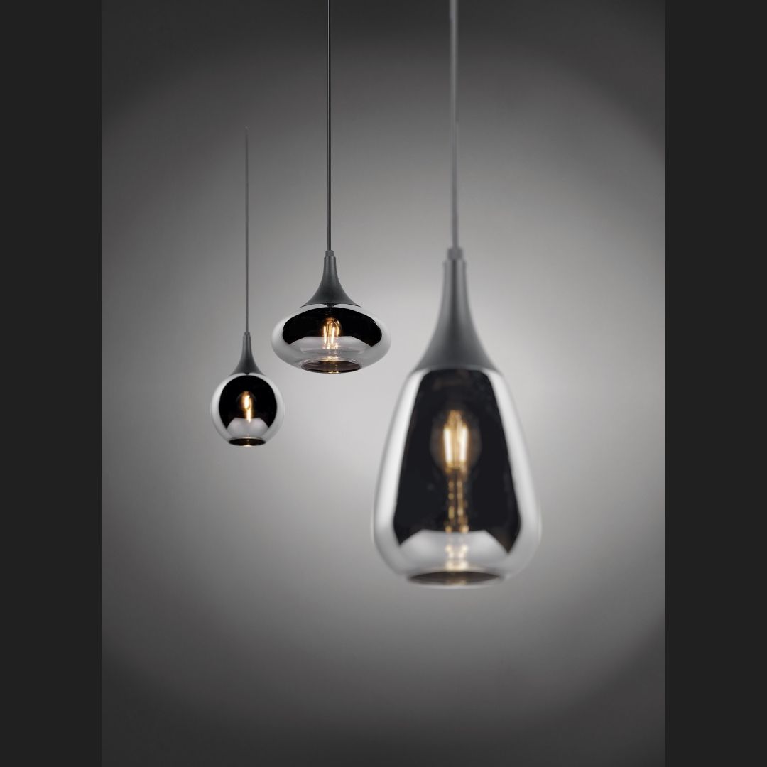 Lumina - Pendant - Chrome Plated - Trio
