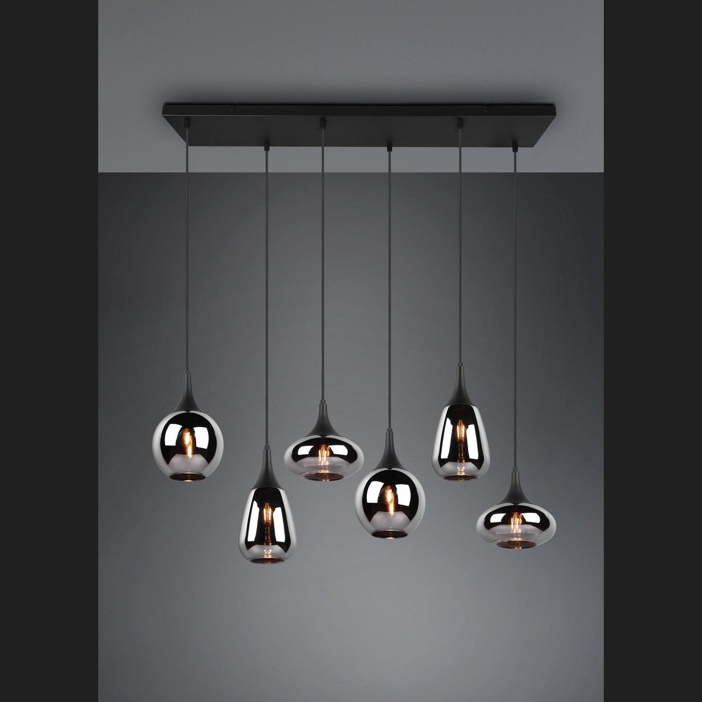 Lumina - Pendant - Chrome Plated - Trio