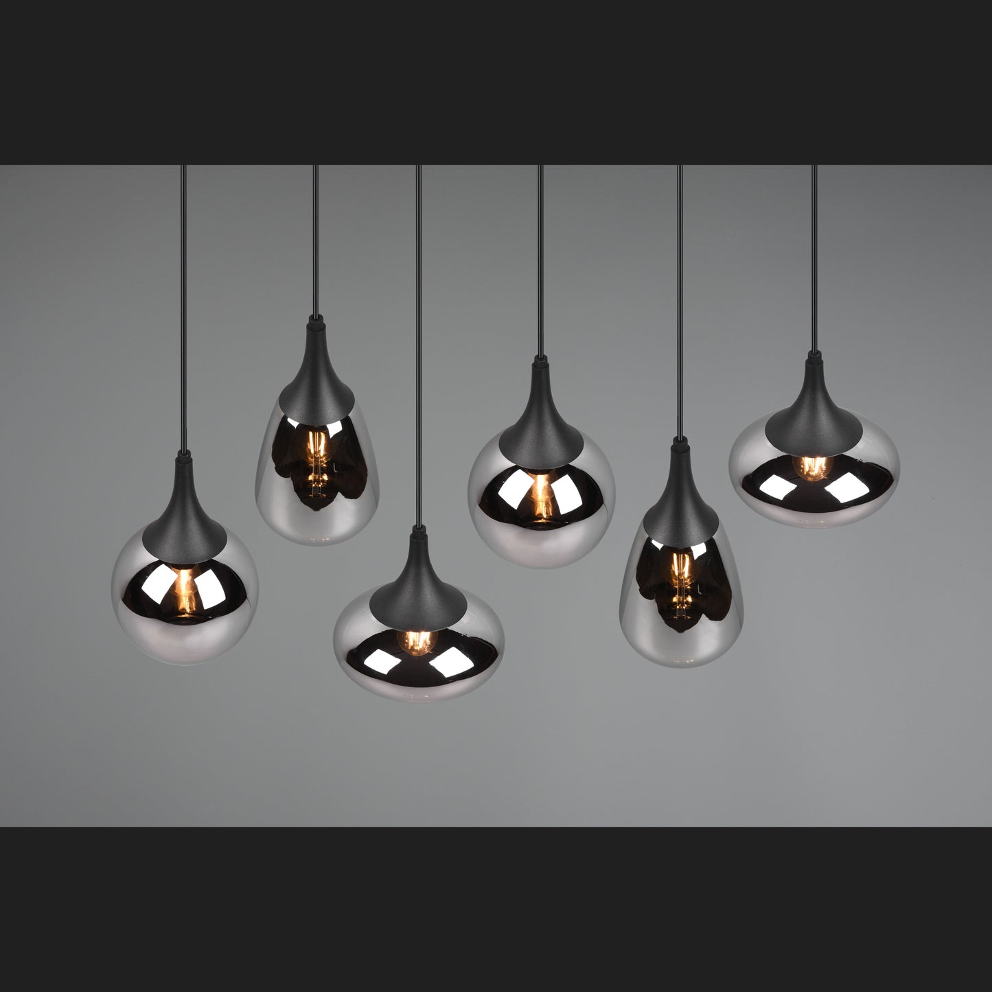 Lumina - Pendant - Chrome Plated - Trio