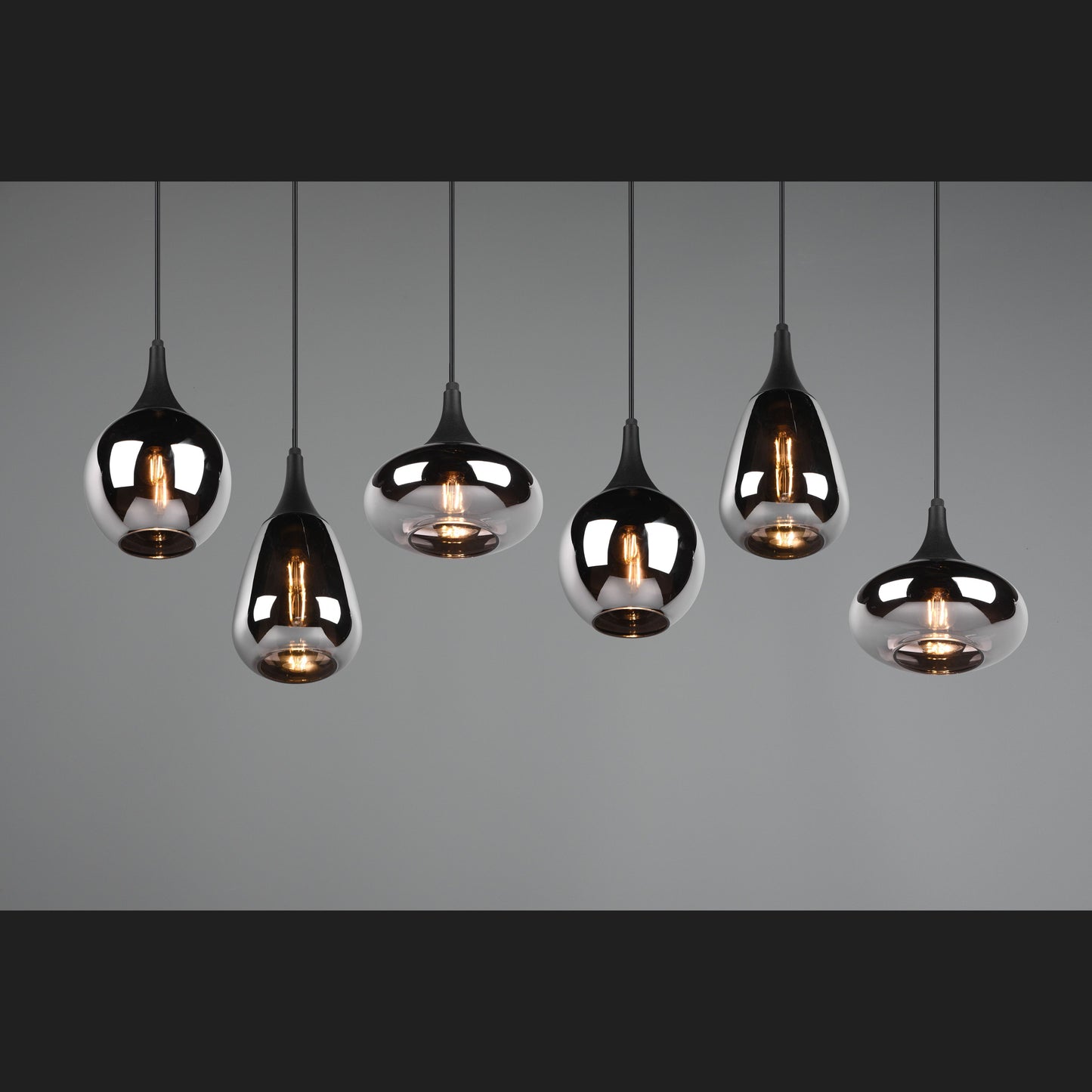 Lumina - Pendant - Chrome Plated - Trio