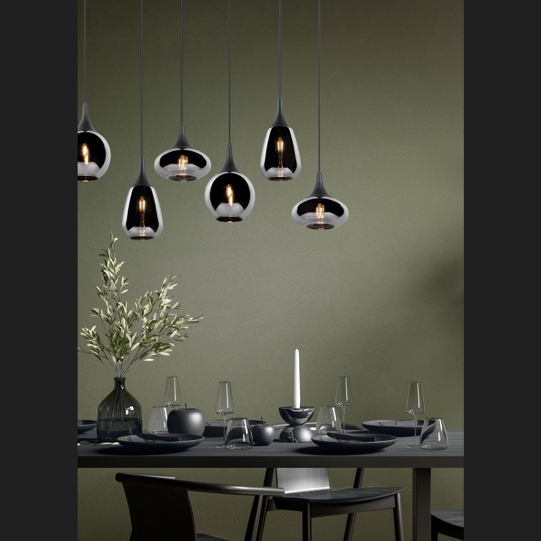 Lumina - Pendant - Chrome Plated - Trio