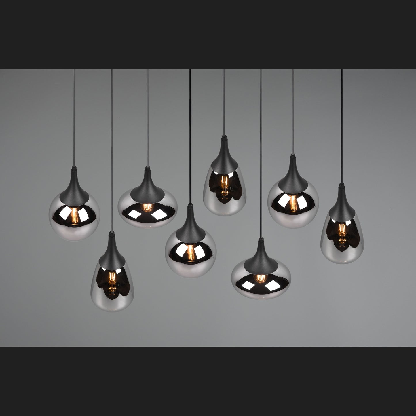 Lumina - Pendant - Chrome Plated - Trio