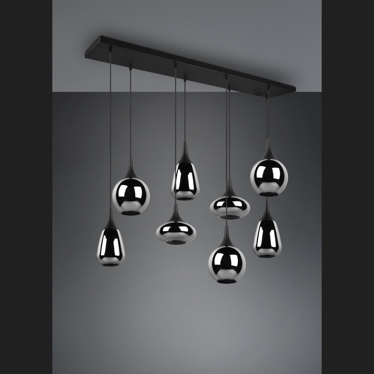 Lumina - Pendant - Chrome Plated - Trio