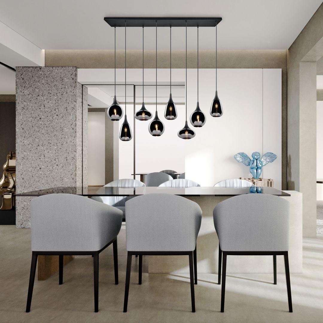 Lumina - Pendant - Chrome Plated - Trio