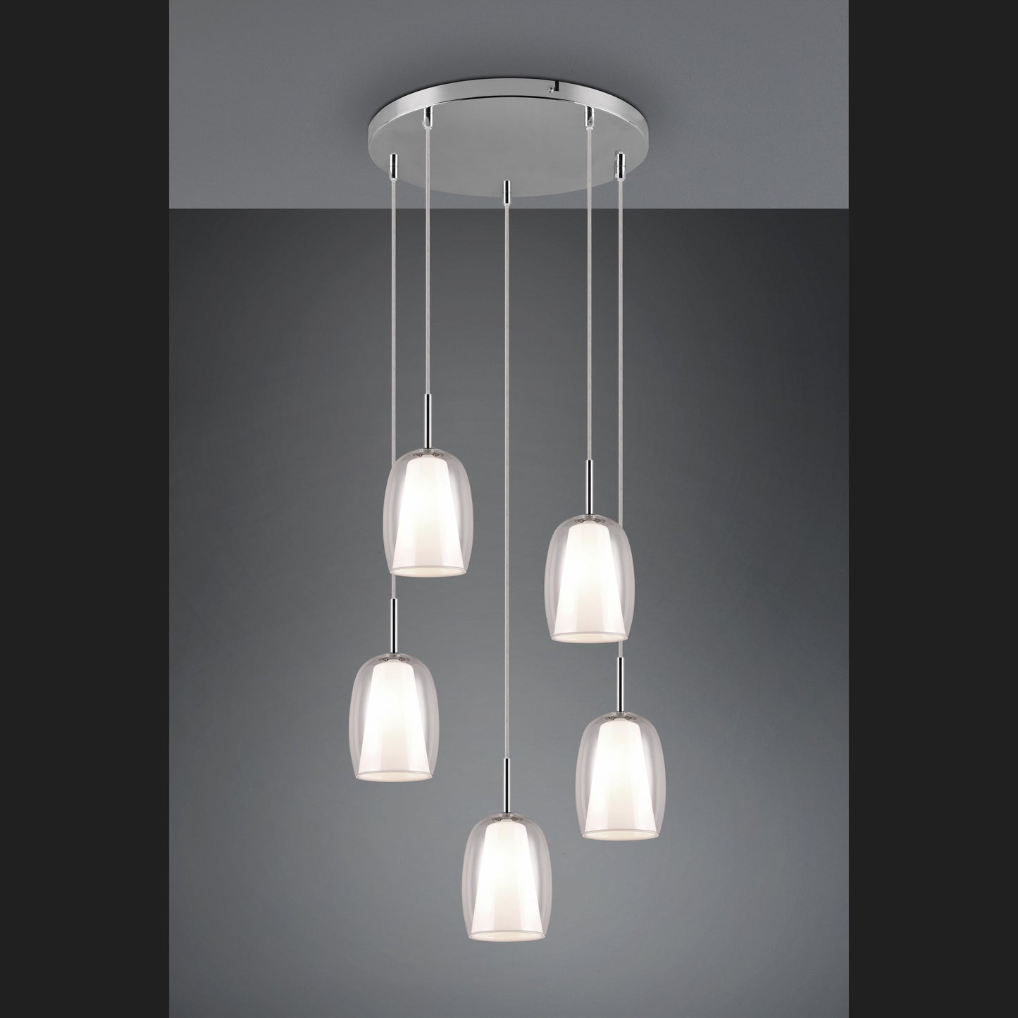 Barret - Pendant - White - TRIO Select