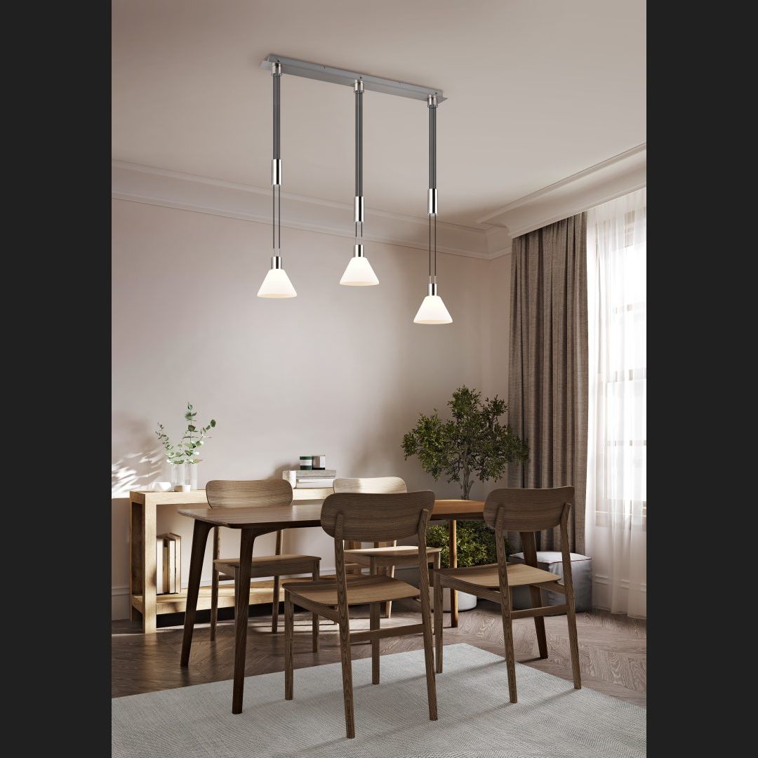Stanley - Pendant - White - Trio