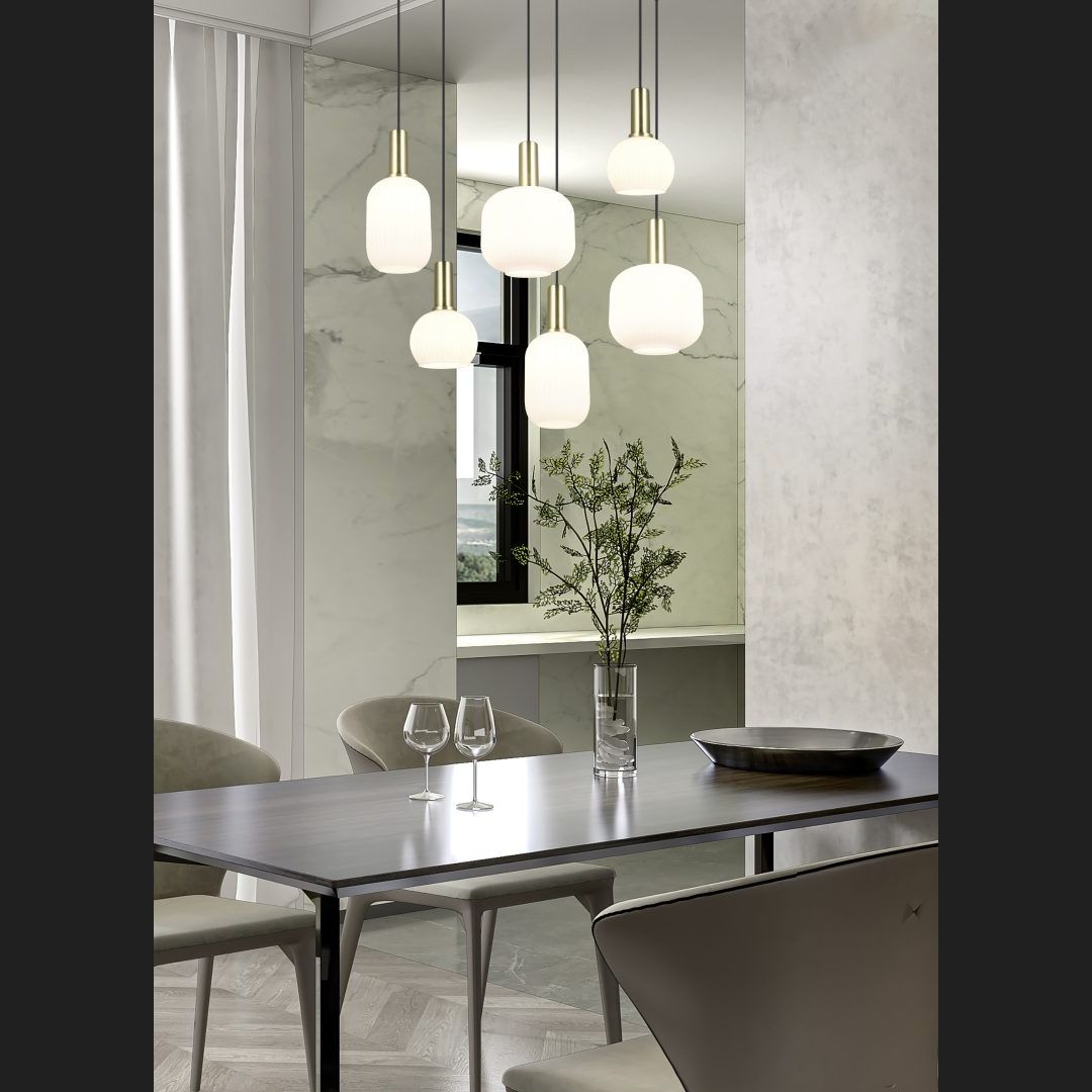 Diva - Pendant - White - Trio - 319800608