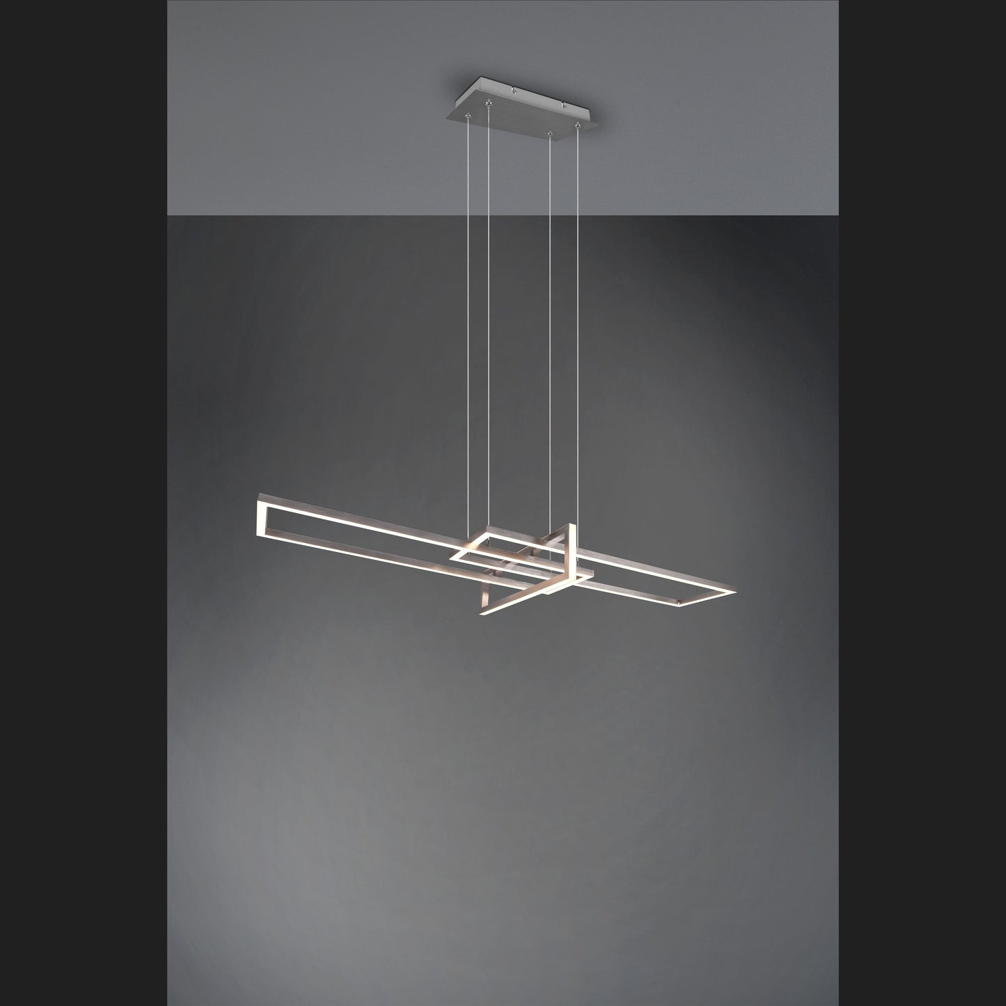 Salinas - Pendant - Nickel Matt - Trio