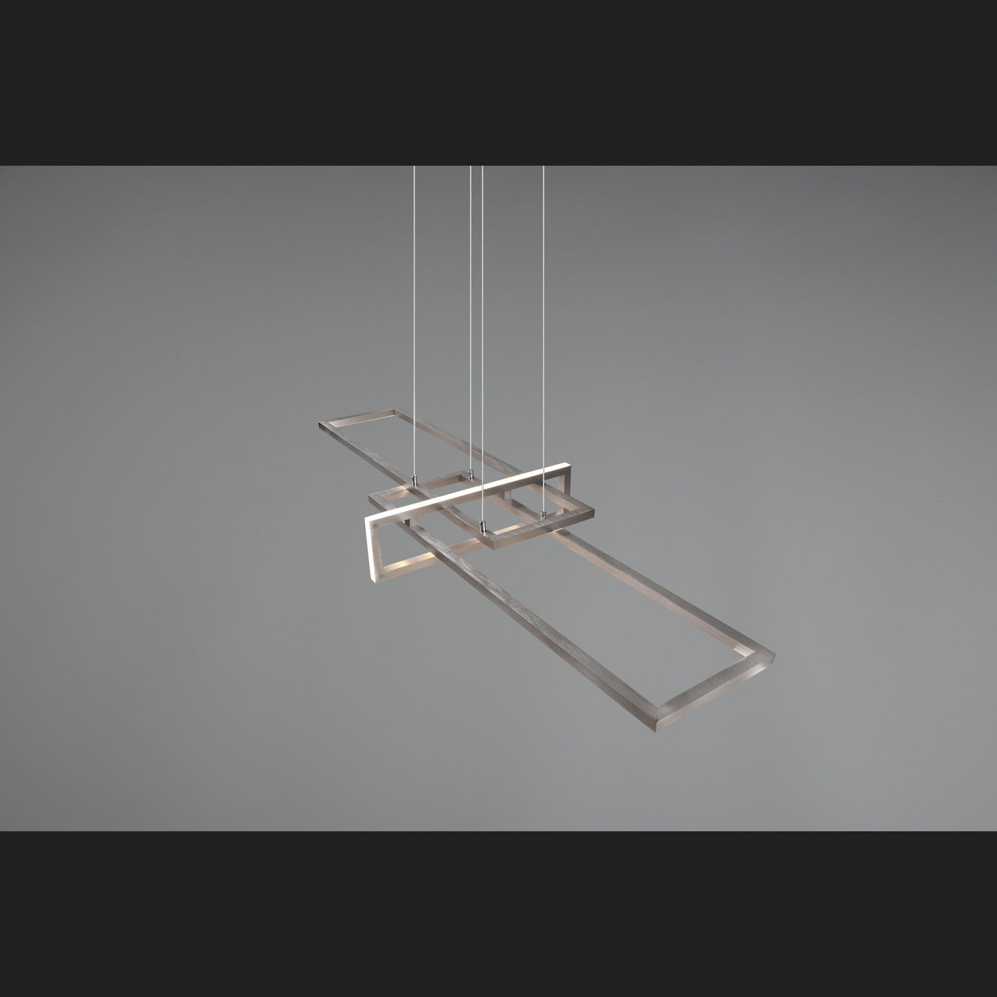 Salinas - Pendant - Nickel Matt - Trio