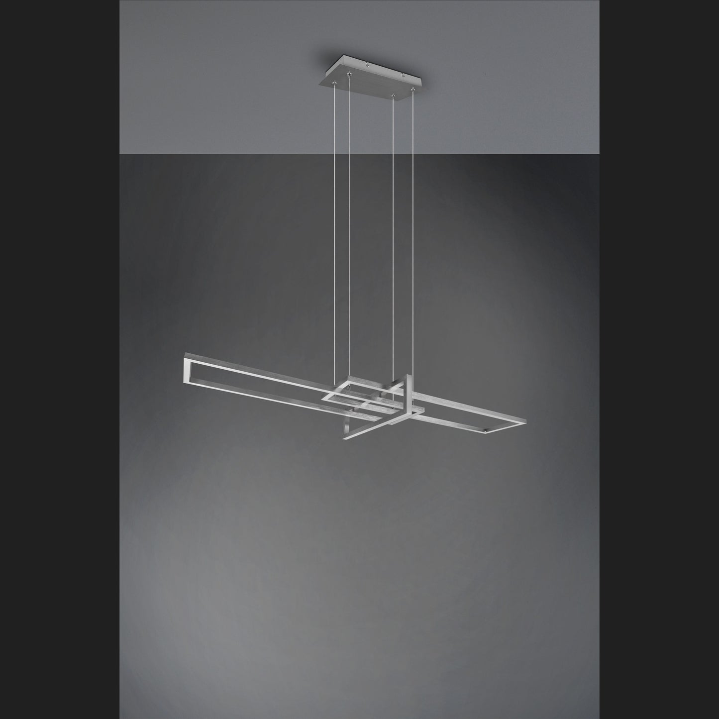 Salinas - Pendant - Nickel Matt - Trio
