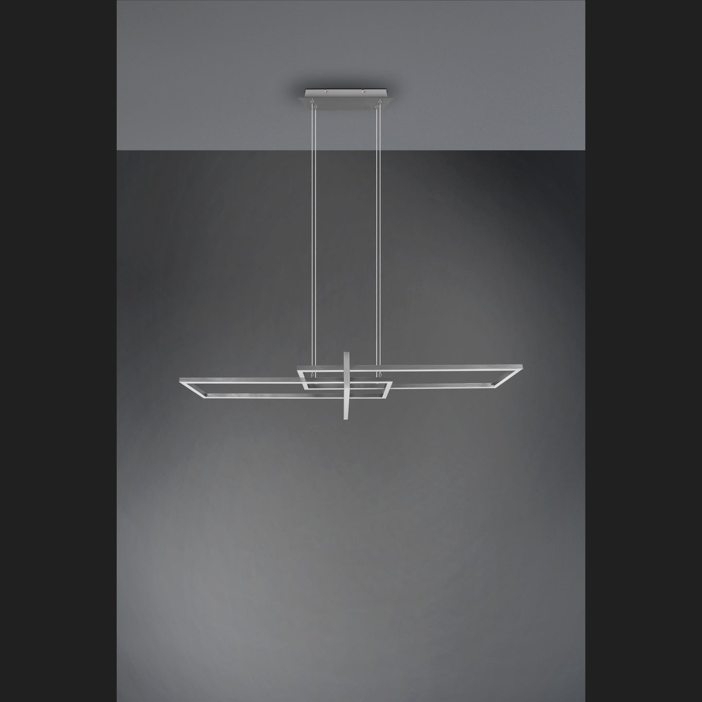 Salinas - Pendant - Nickel Matt - Trio