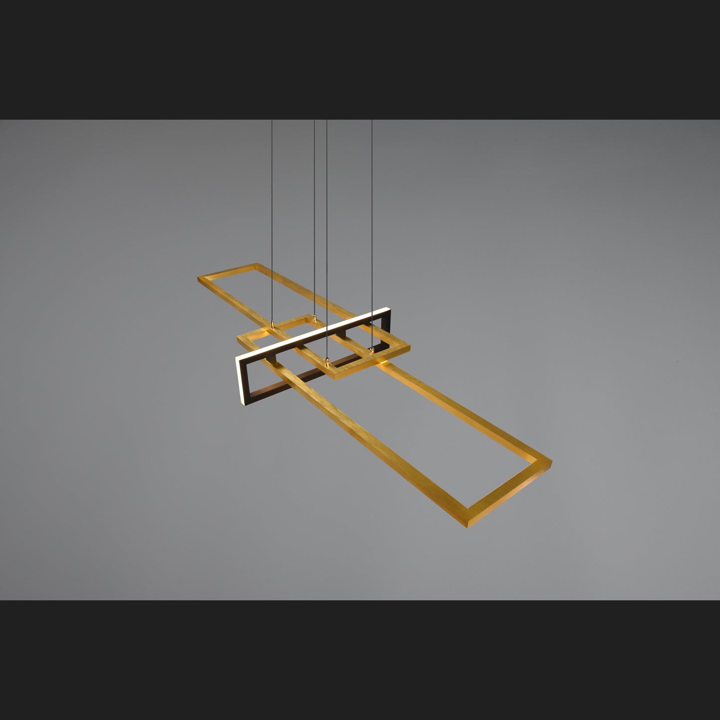 Salinas - Pendant - Brass Matt - Trio
