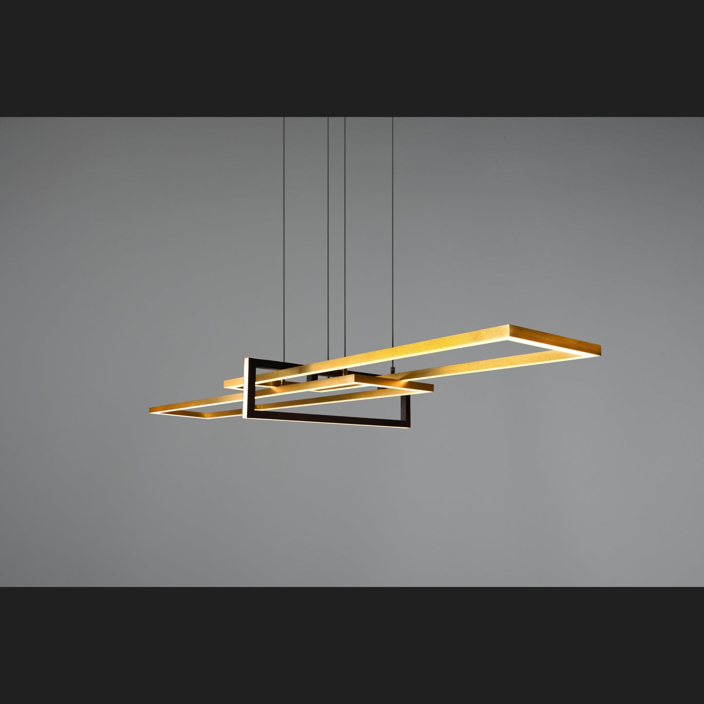 Salinas - Pendant - Brass Matt - Trio