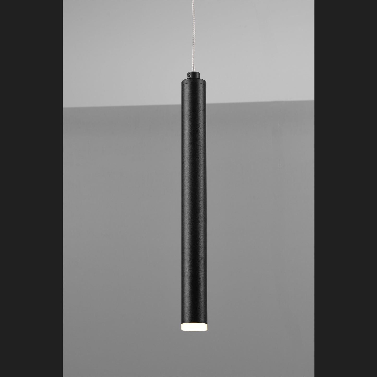 Tubular - Pendant - Black Matt - Trio