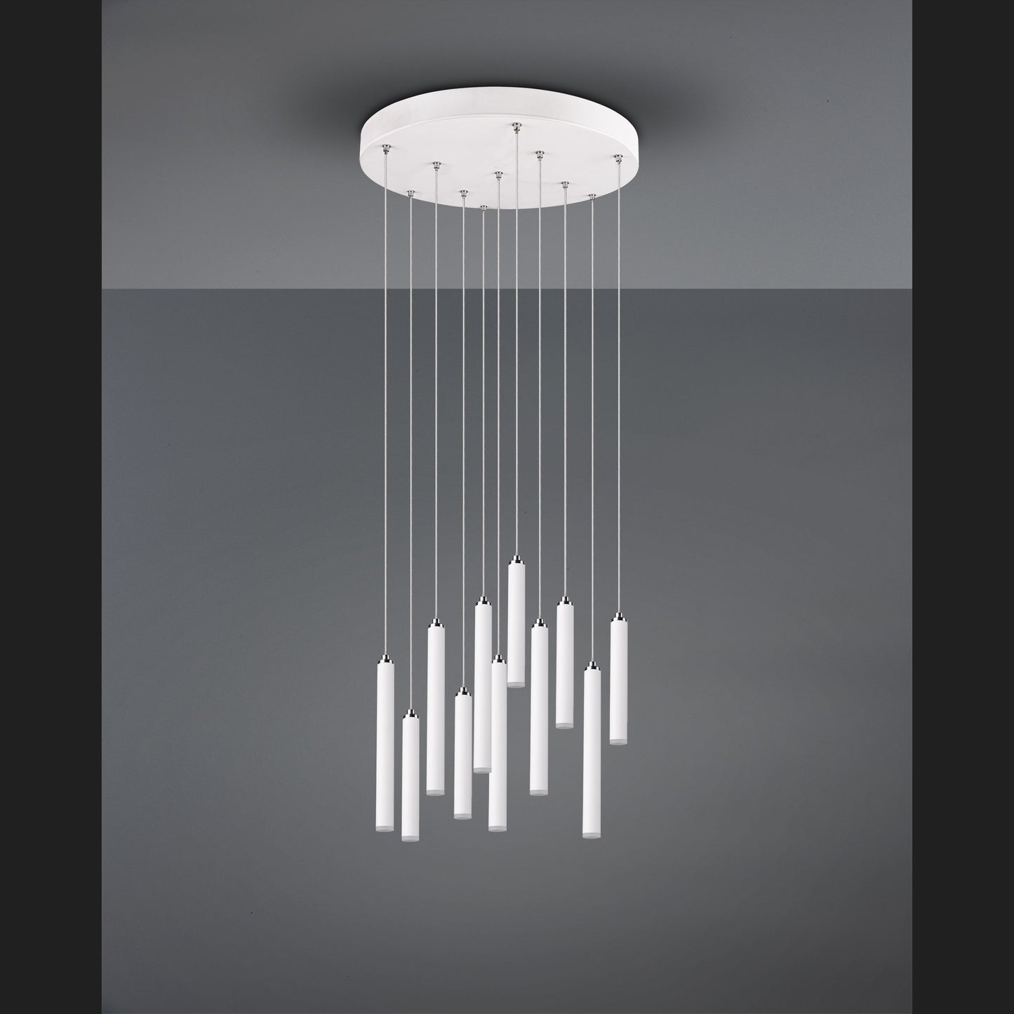 Tubular - Pendant - White Matt - Trio