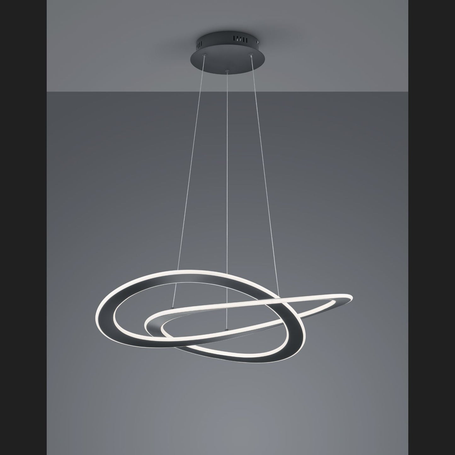 Oakland - Pendant - Anthracite - Trio