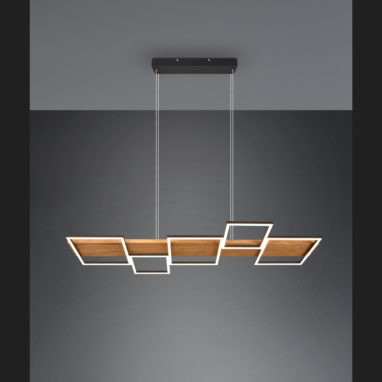 Harper - Pendant - Black Matt - Trio