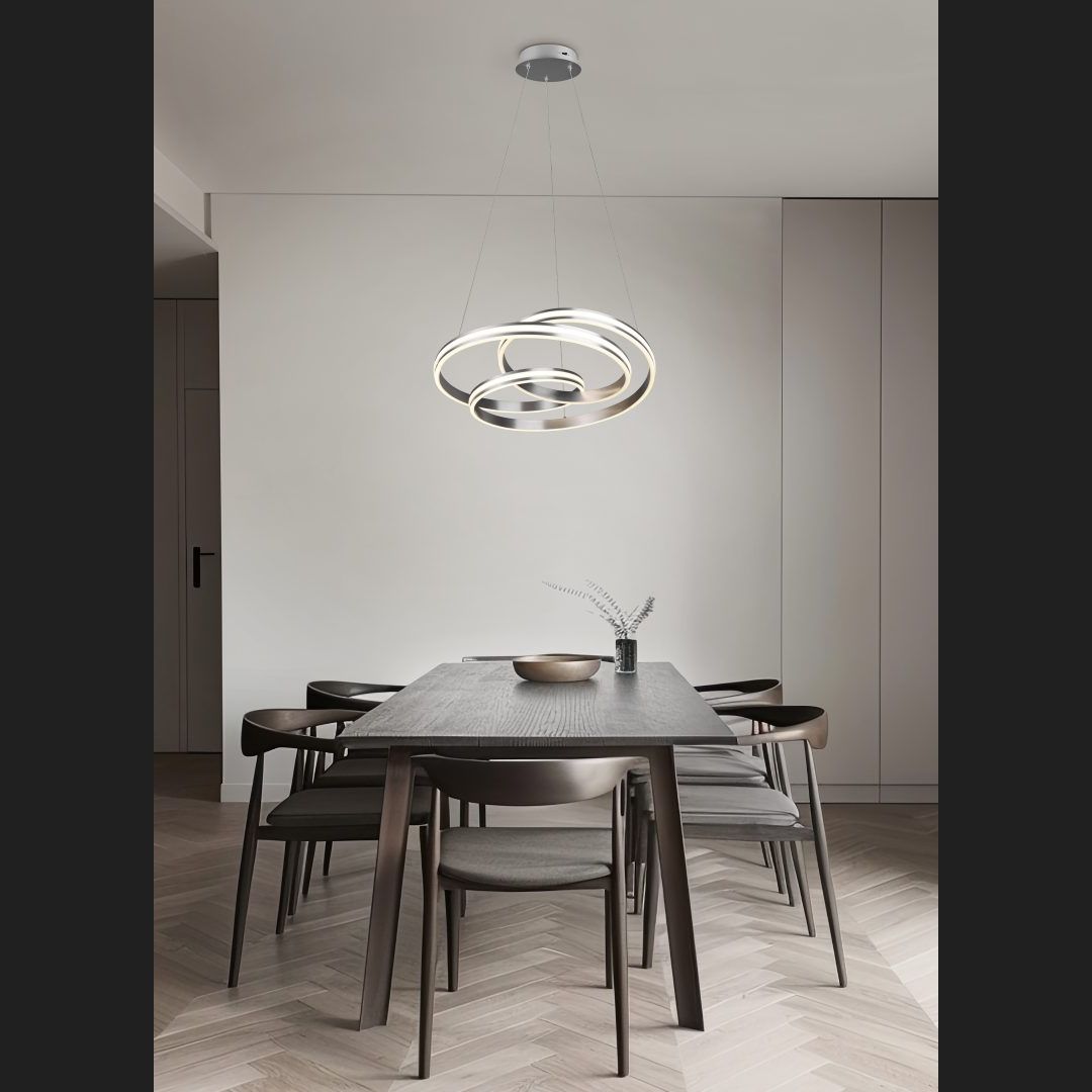 Nuria - Pendant - Nickel Matt - Trio