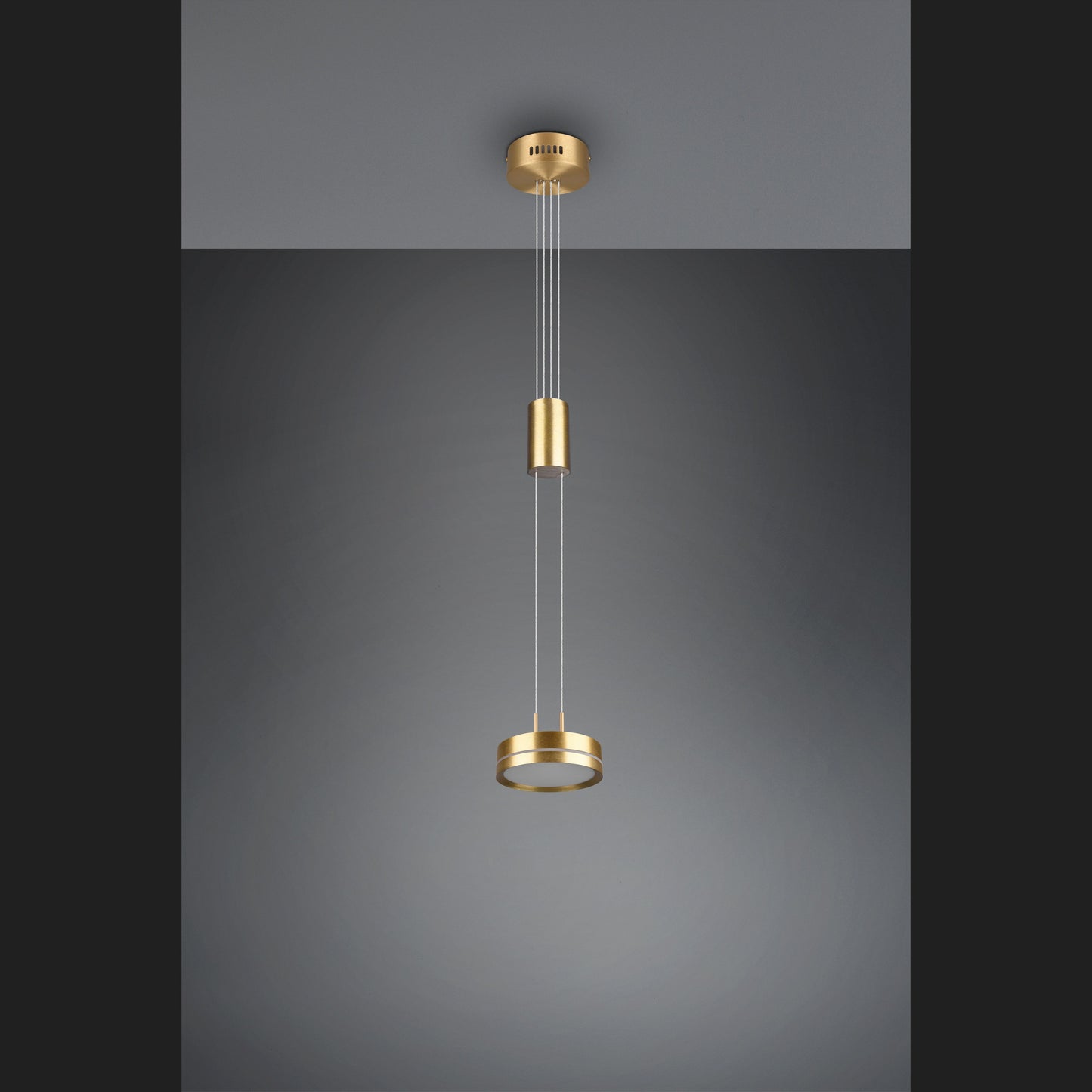 Franklin - Pendant - Brass Matt - Trio