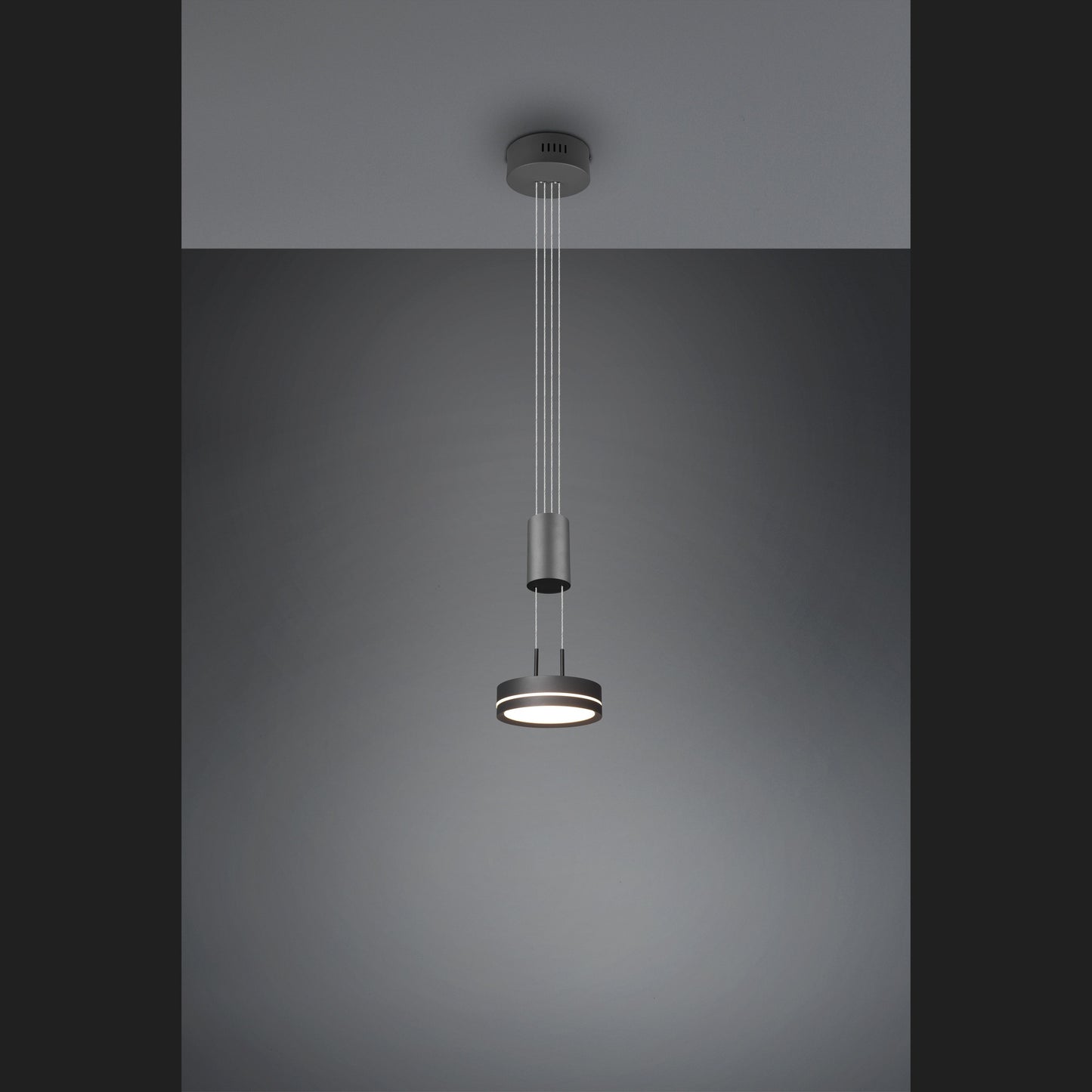 Franklin - Pendant - Anthracite - Trio