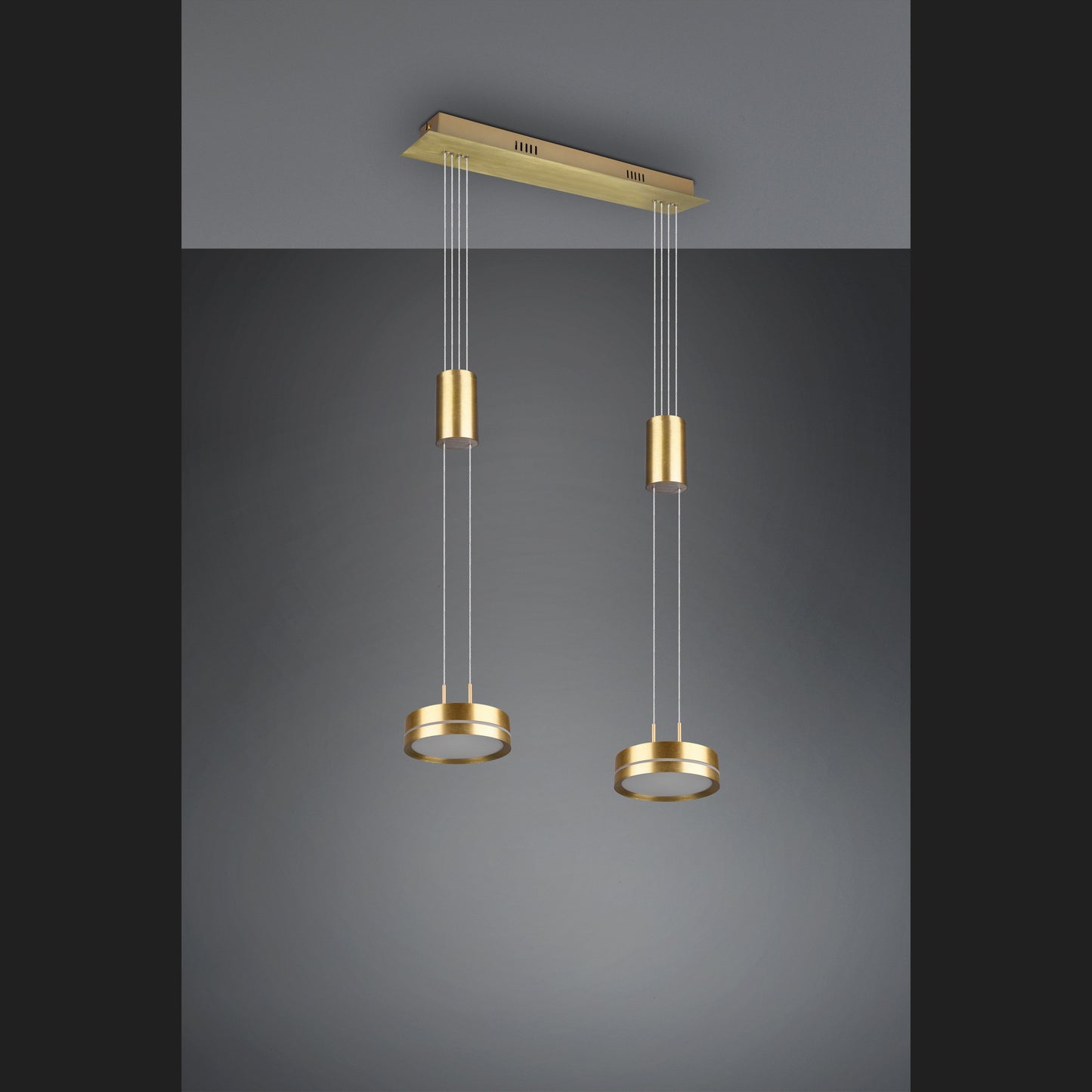 Franklin - Pendant - Brass Matt - Trio