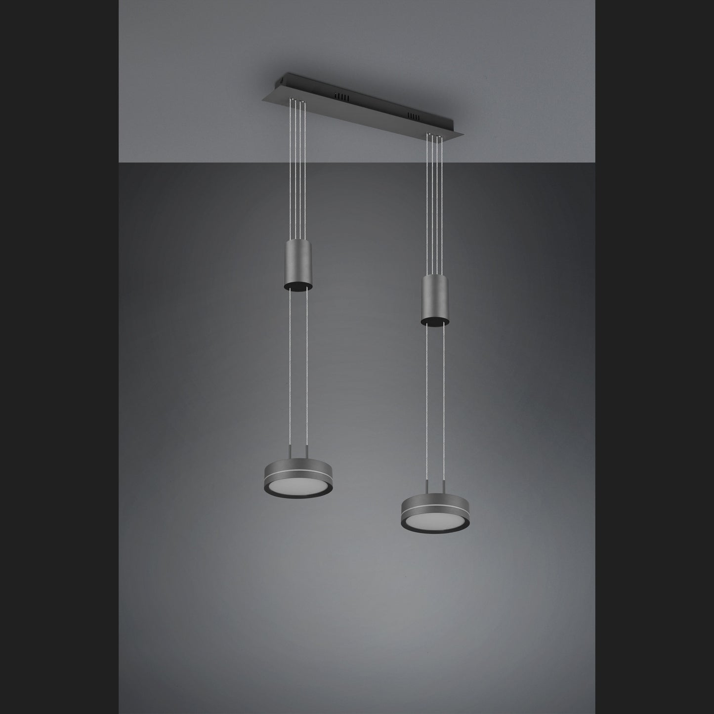 Franklin - Pendant - Anthracite - Trio