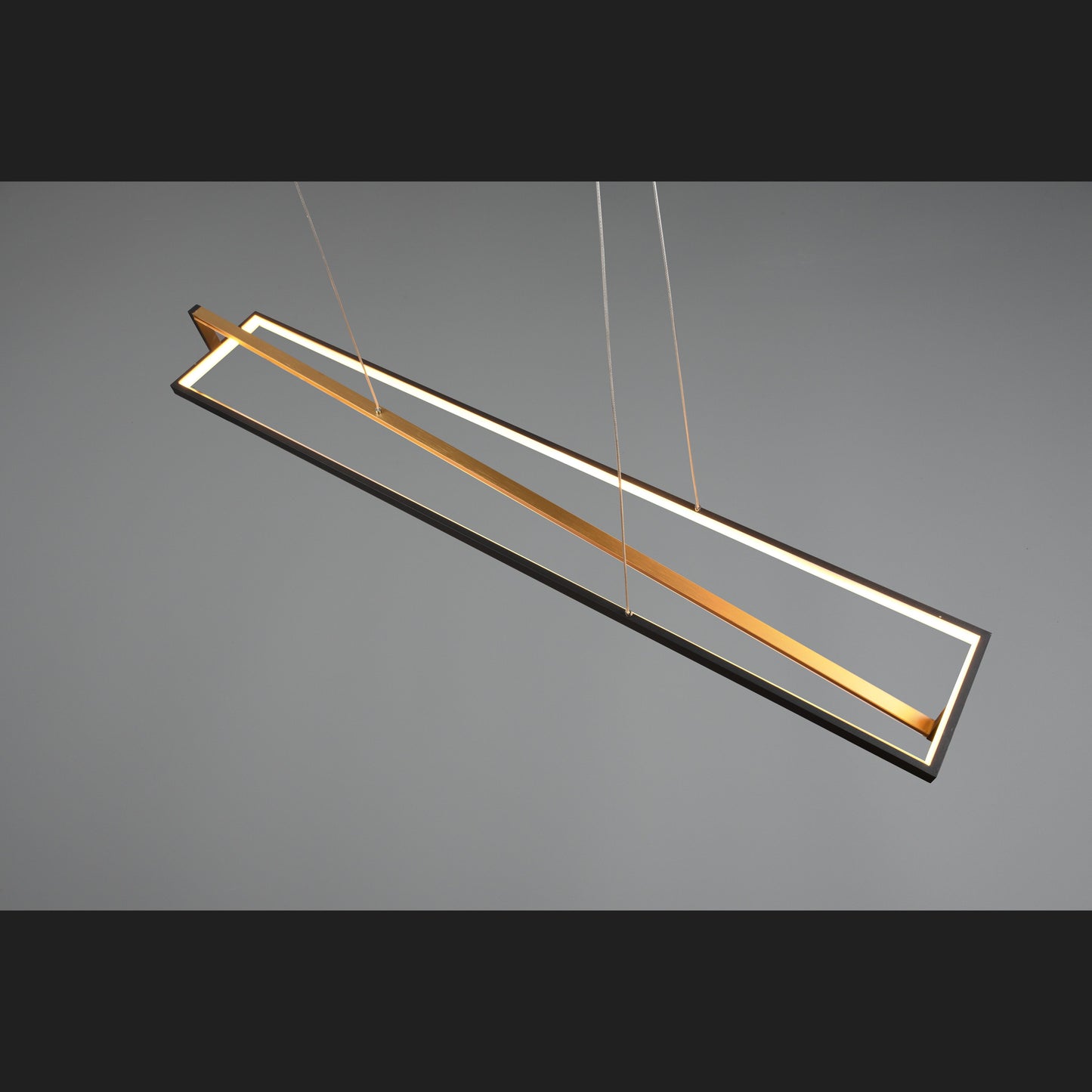 Edge - Pendant - Black Matt - Trio