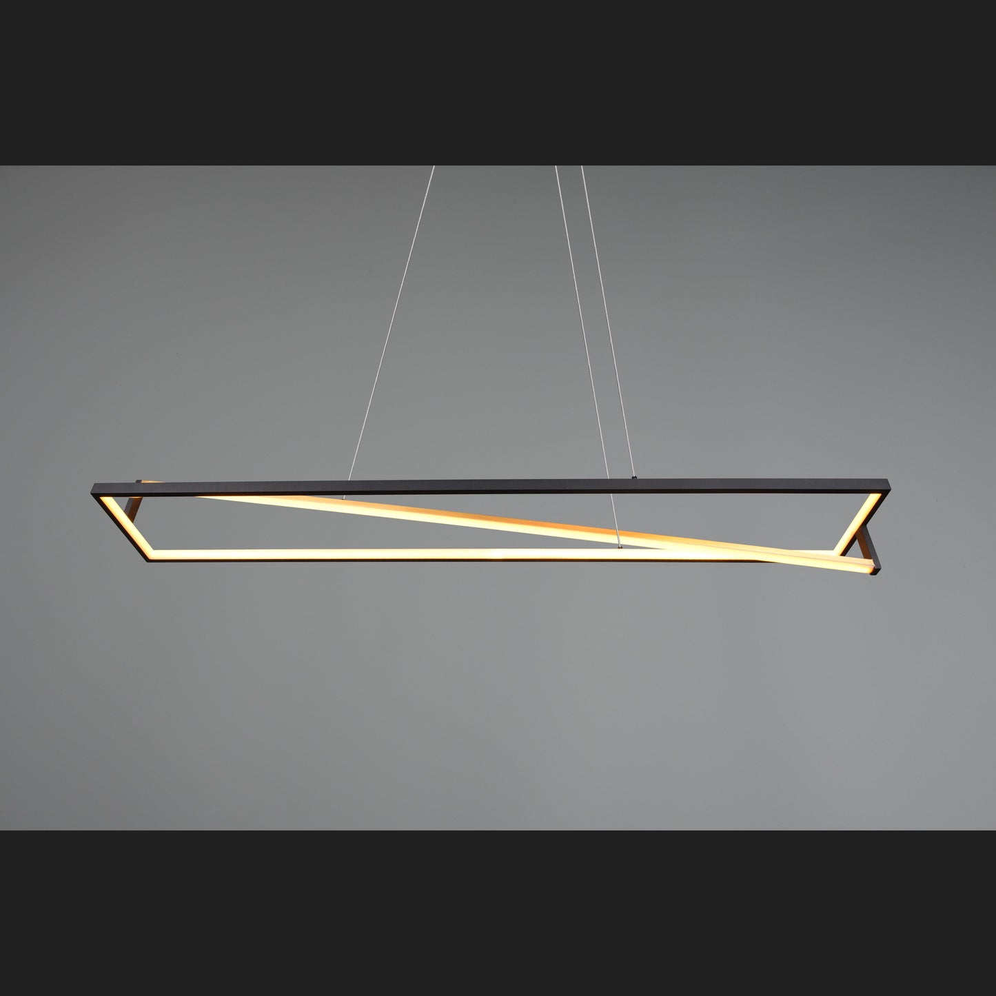 Edge - Pendant - Black Matt - Trio
