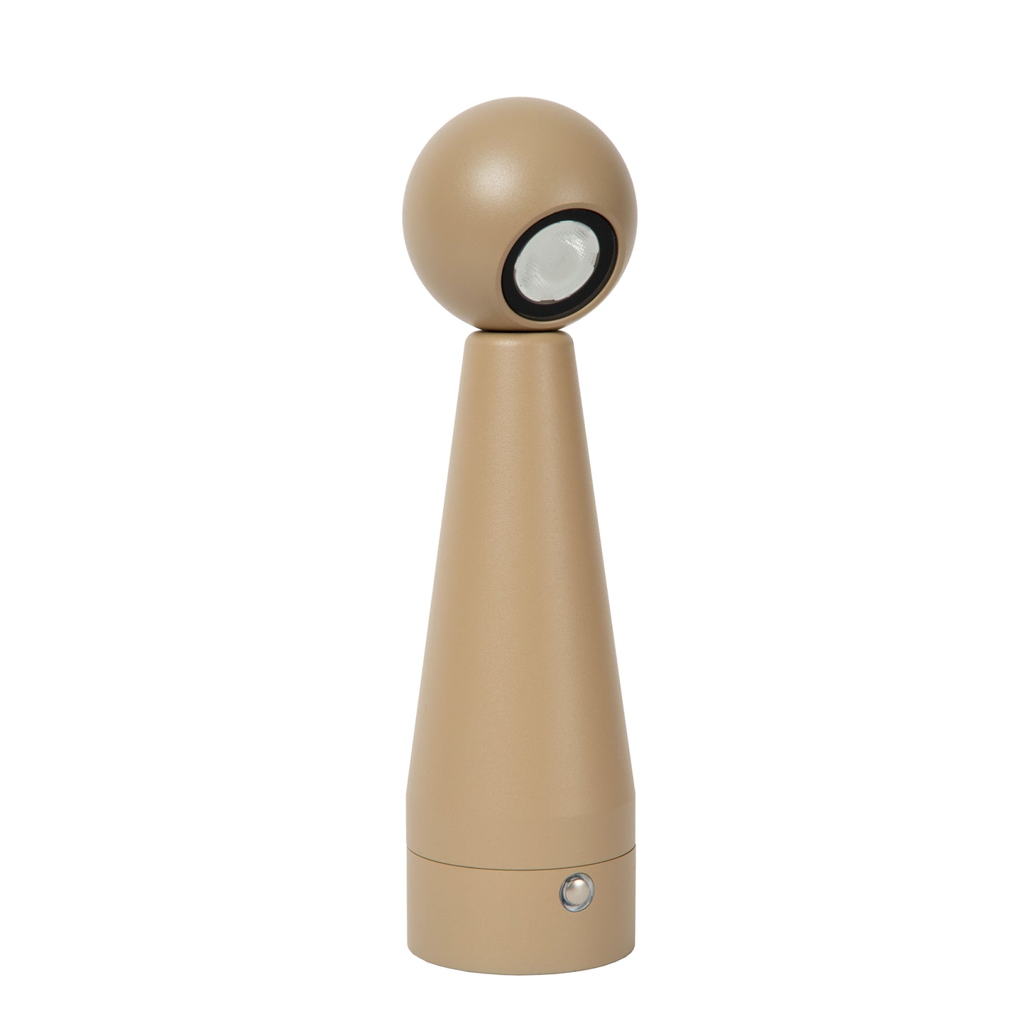 Lucide IPSOS - Rechargeable Table lamp - Battery pack/batteries - LED Dim to warm - 1x3W 3000K/3200K - Taupe