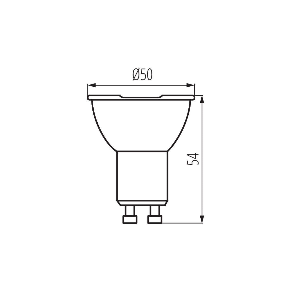 LED light source IQ-LEDEX GU10