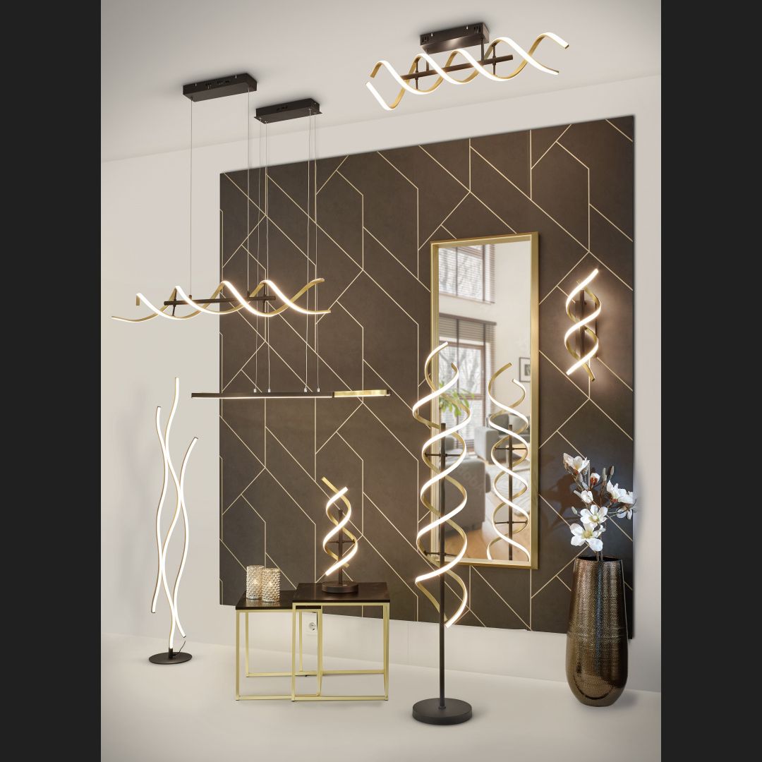 Sequence - Pendant - Gold - Trio