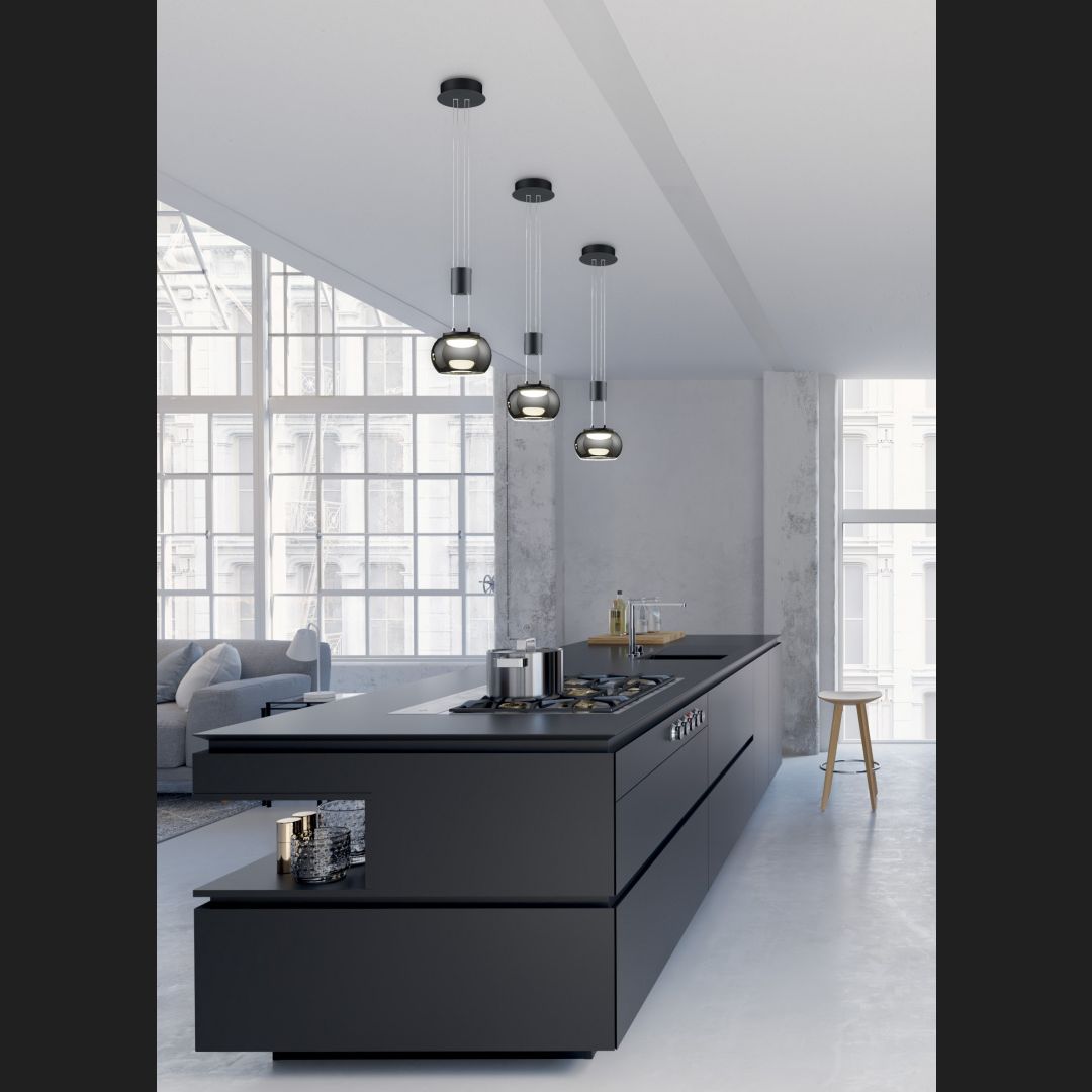 Madison - Pendant - Chrome Plated - Trio