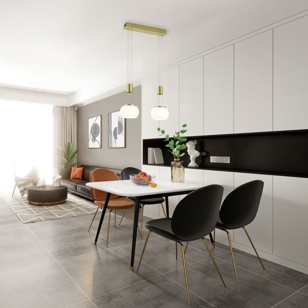 Madison - Pendant - White - Trio