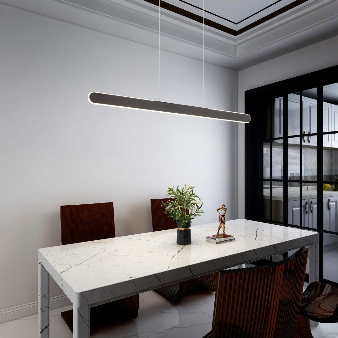 Helios - Pendant - Black Matt - Trio