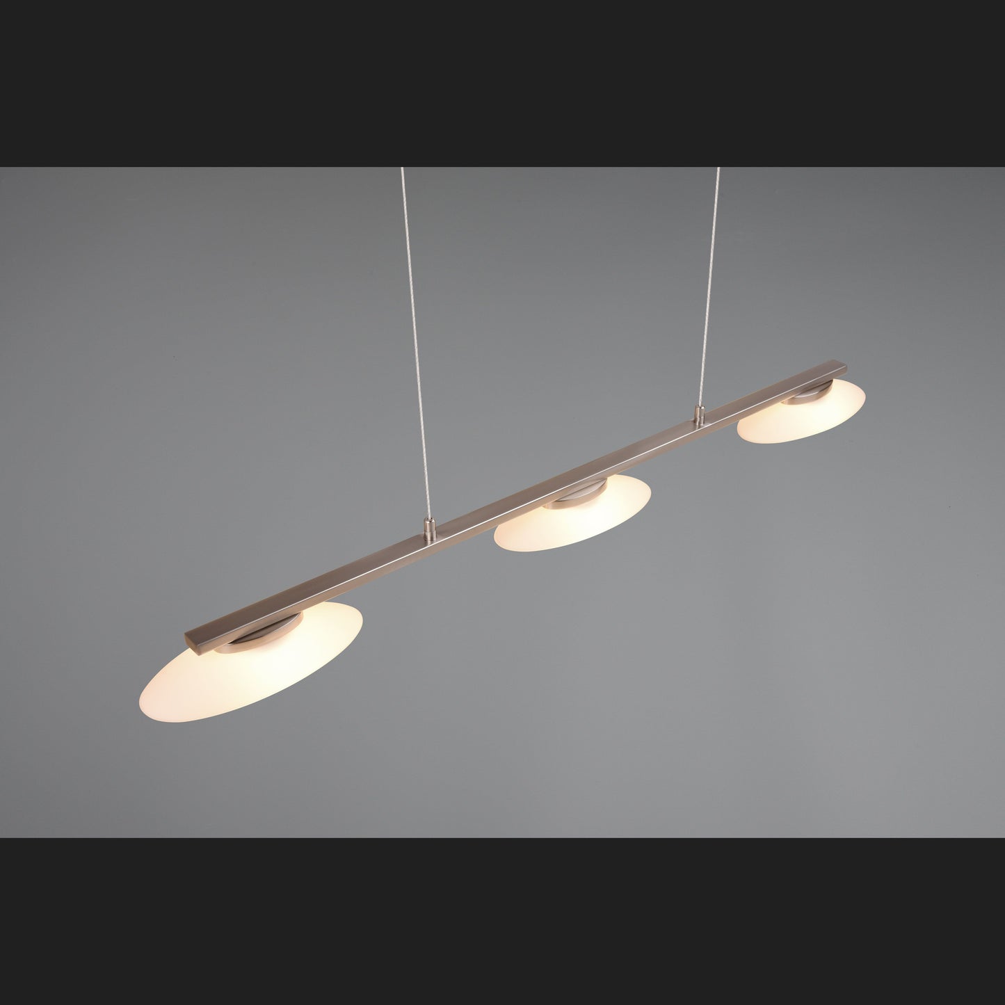 Merton - Pendant - Nickel Matt - Trio