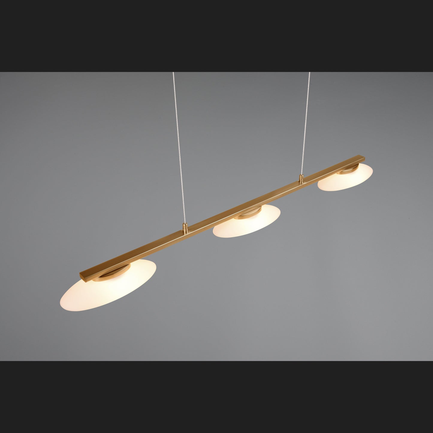 Merton - Pendant - Brass Matt - Trio