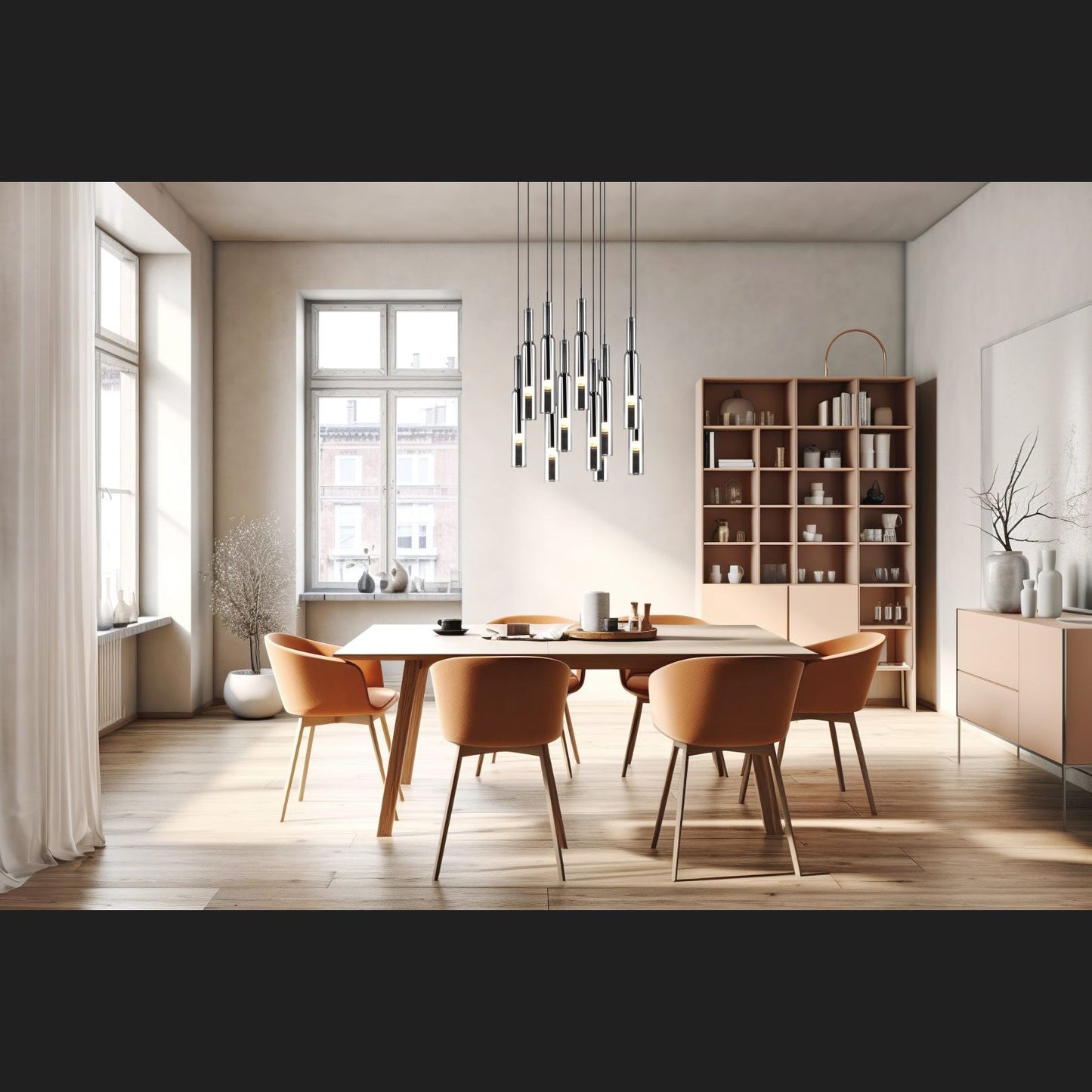 Lucent - Pendant - Chrome Plated - TRIO Select