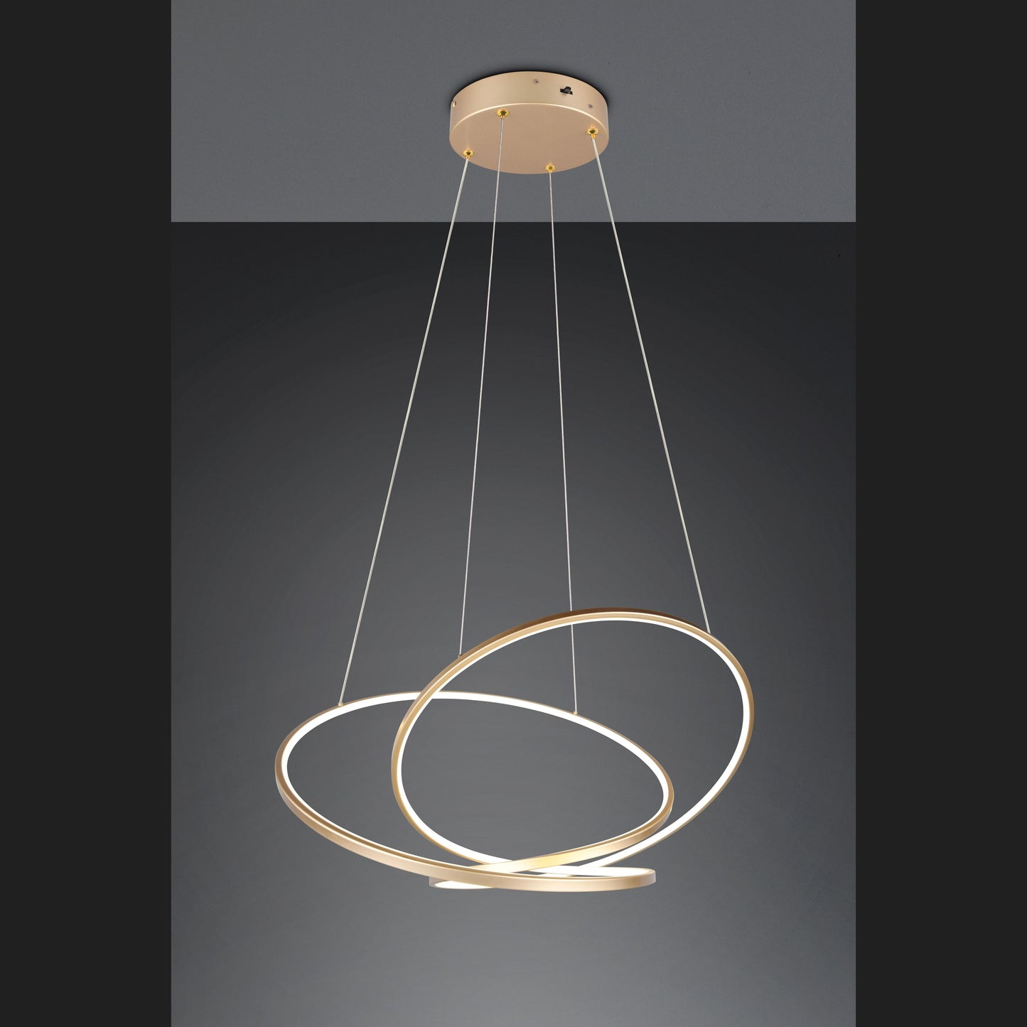 Darvin - Pendant - Gold - Trio - 349119179