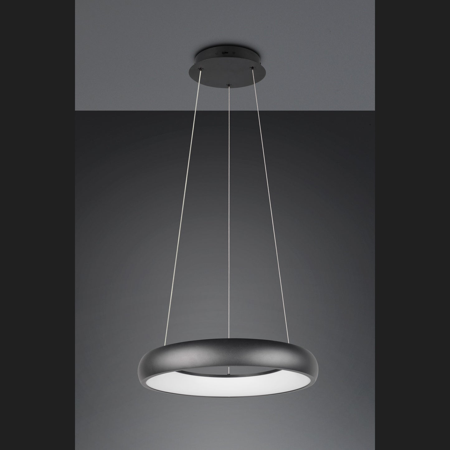 Cardona - Pendant - Black Matt - Trio - 349614532
